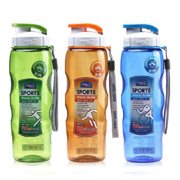 乐扣乐扣（Lock&Lock）运动水杯 带茶漏水壶 便携塑料水杯700ML 实用礼品