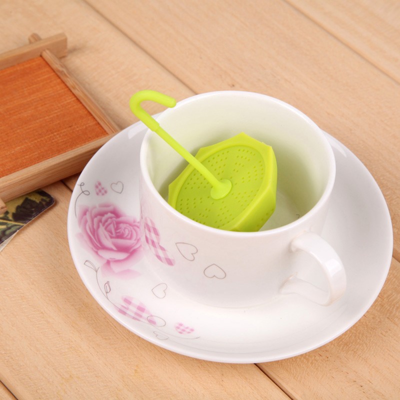 Umbrella 创意小雨伞功夫茶泡茶器 环保硅胶礼品定制 20元以内小礼品