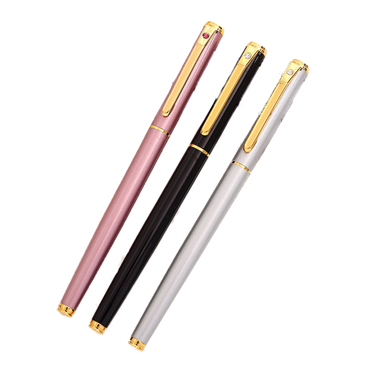 得力（deli）金属钢笔 0.38商务墨水笔 商务办公礼品