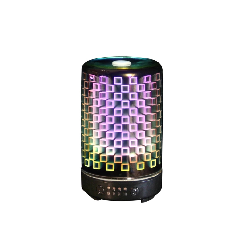 直筒小方格家用超声波创意香薰灯 广告宣传礼品 展会礼品