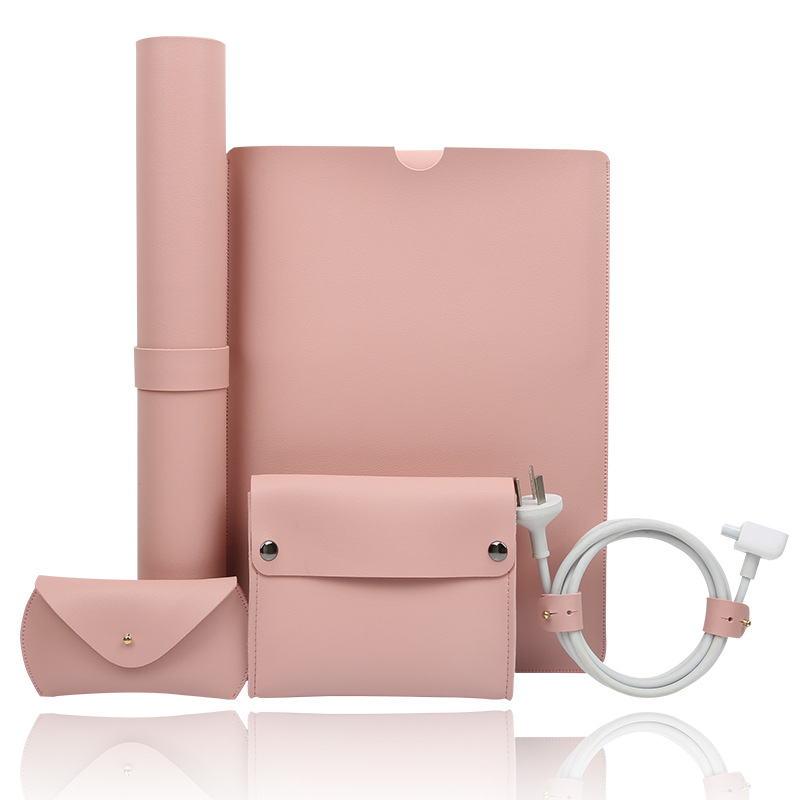 Macbook专属简约组合5件套 15寸笔记本内胆包 创意商务礼品