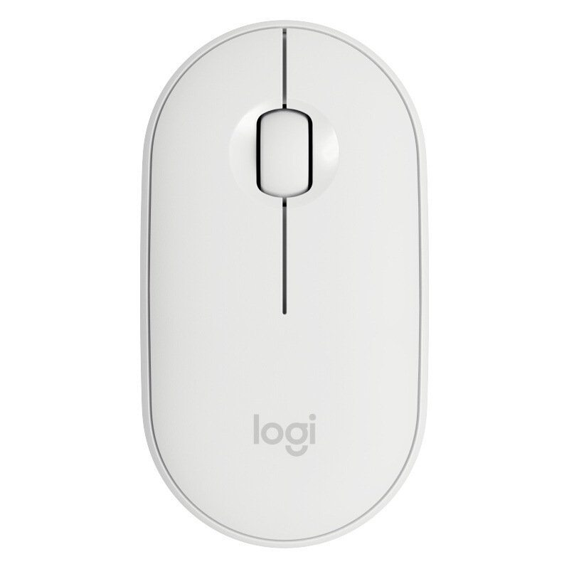 Logitech/罗技 鹅卵石Pebble双模静音蓝牙无线鼠标 优秀员工奖励什么礼品