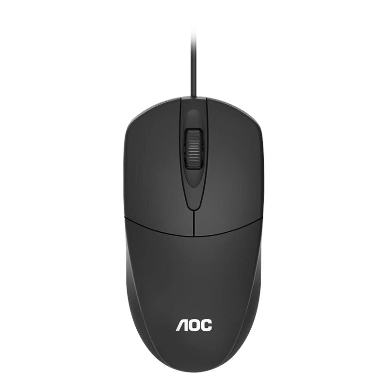 【AOC】MS121有线光学鼠标 简约设计 做活动送什么小礼品