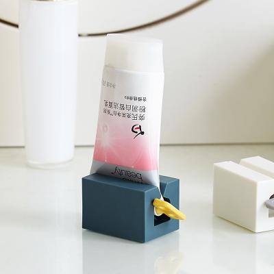 滚动式挤牙膏器 多功能挤压器--深蓝色