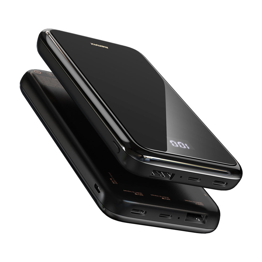 REMAX商务无线充+移动电源二合一 3输入1输出充电宝10000mAh 定制化礼品 创意地推小礼品