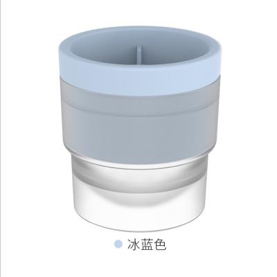 帕特圆球冰块可叠加冰球模具 威士忌制冰器--蓝色