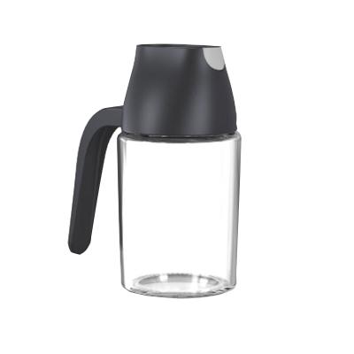 DODO自动开合玻璃油壶 酱油调味瓶 300ml--卡黑色 