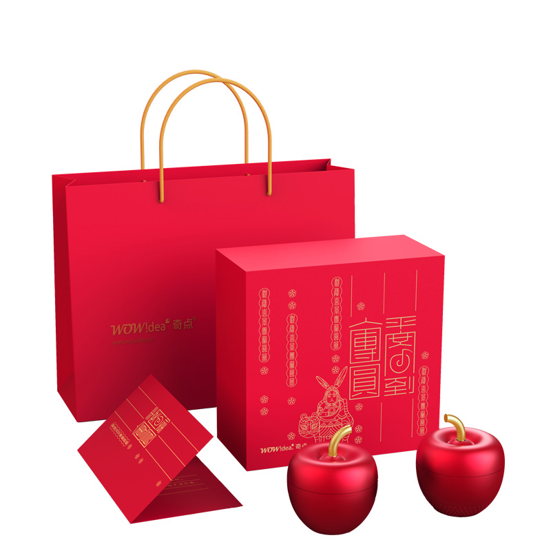 WOW!dea 奇乐音箱+糖果盒+贺卡套装 定制年会礼品