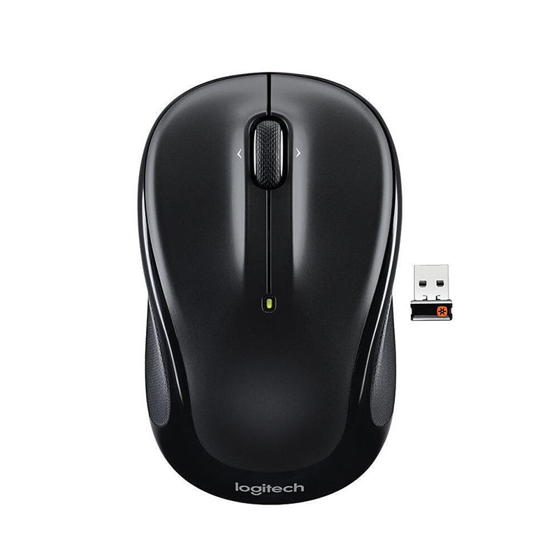 罗技（Logitech） 无线鼠标 办公家用四向滚轮优联省电鼠标 游戏活动礼品