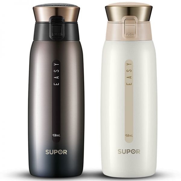 苏泊尔（SUPOR）星空保温杯.一键开合*星空*晨曦380ml 定制礼品