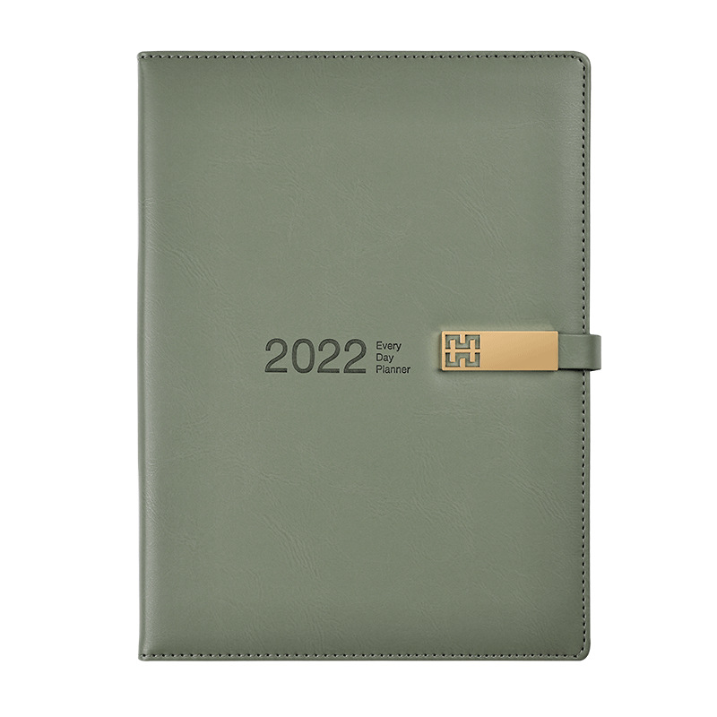 A4/A5大红色国风笔记本子2022年历本日程本     新年礼品定制