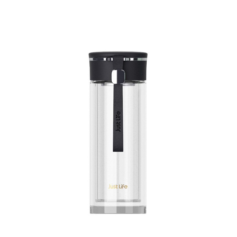 安娜双层玻璃杯 办公室养生玻璃杯子290ml 员工活动奖品