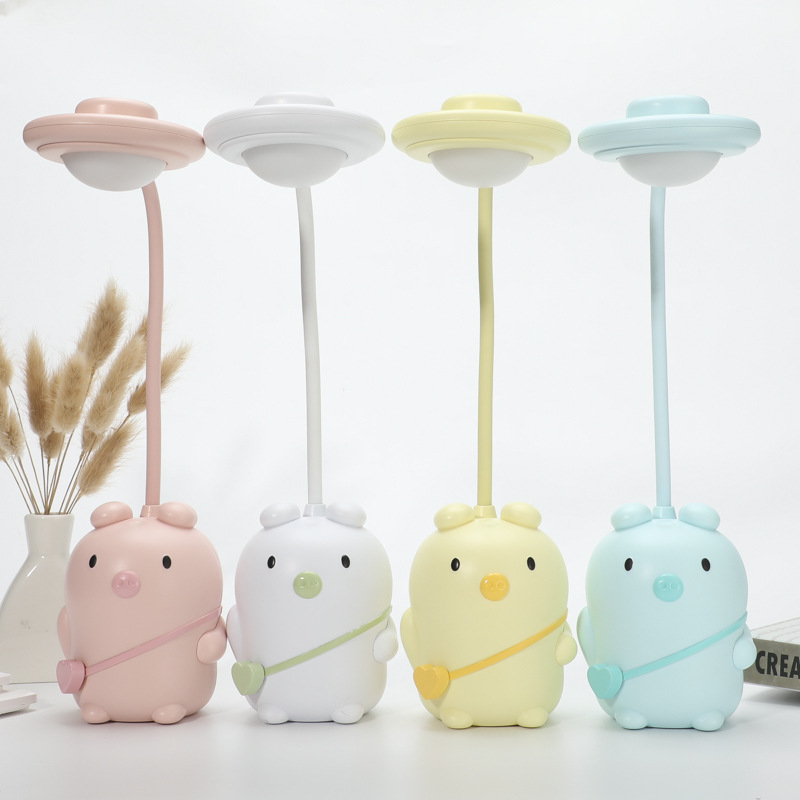 可爱创意小猪台灯 简约实用 活动奖品有哪些