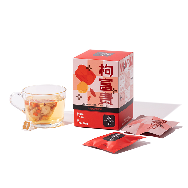 【枸富贵】桂圆红枣枸杞茶7.5g*10袋 红润气色美颜必备茶包 时尚礼品