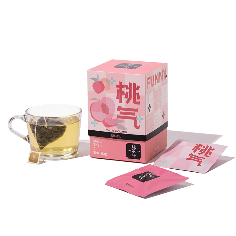 【桃气】蜜桃乌龙茶4g*14袋 真果原味回甘持久茶包 送什么礼品给客户