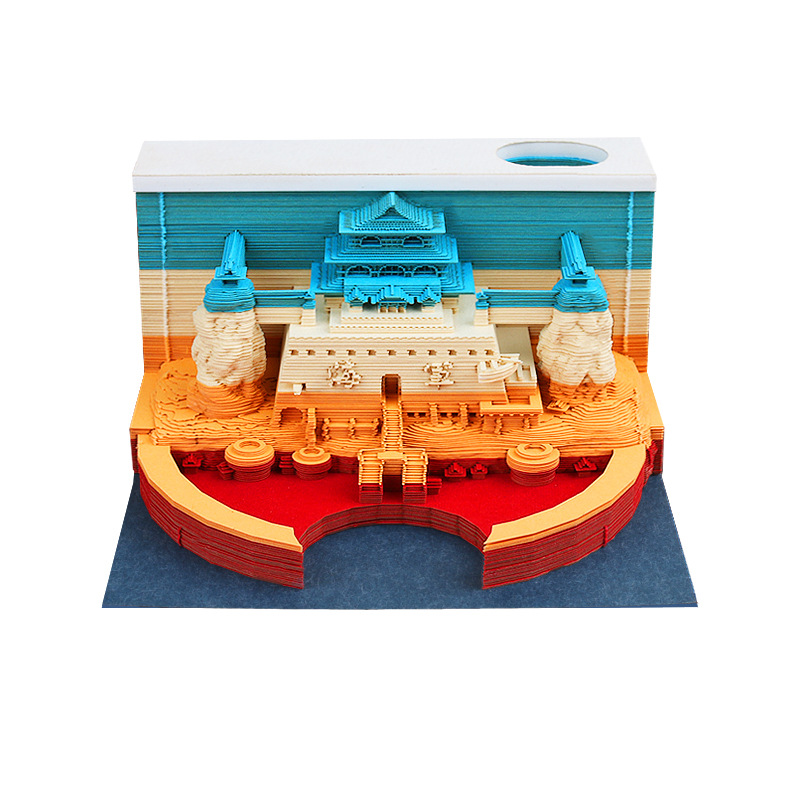 海贼王艺术3d纸雕便签纸 机构奖品发什么好
