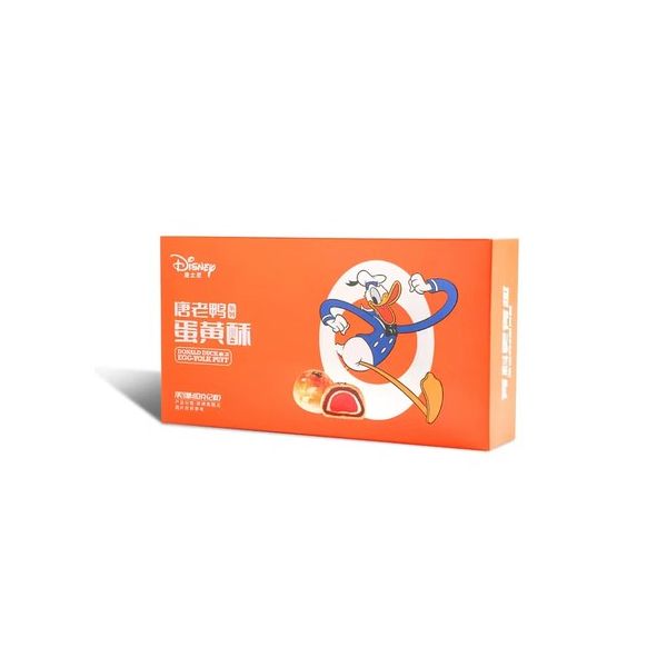 【两个装】Disney迪士尼 唐老鸭蛋黄酥55g*2枚 办公室零食糕点礼品
