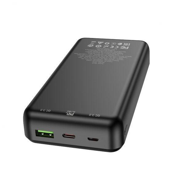 HOCO浩酷 途酷PD20W+QC3.0快充移动电源 10000毫安LED数显充电宝 移动电源礼品