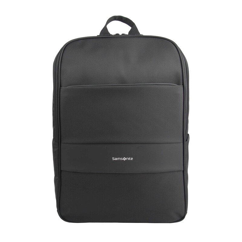 新秀丽（Samsonite）简约立体商务双肩包 大容量商务通勤电脑包 活动礼品