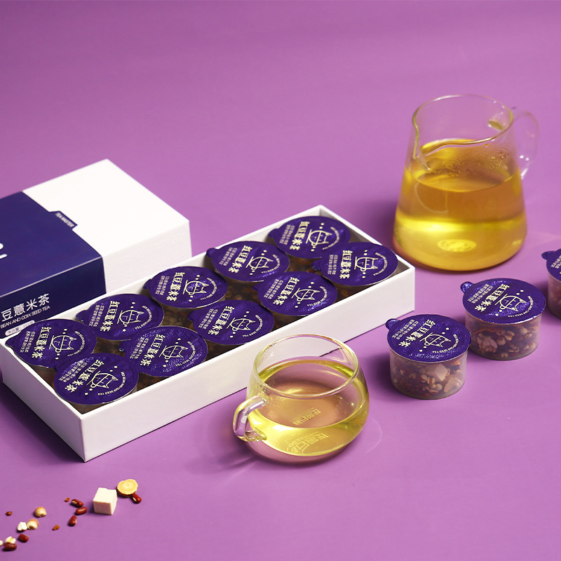 红豆薏米芡实组合花茶20g*10罐 氮气保鲜小罐代用花果茶冷泡茶 夏季茶叶礼品