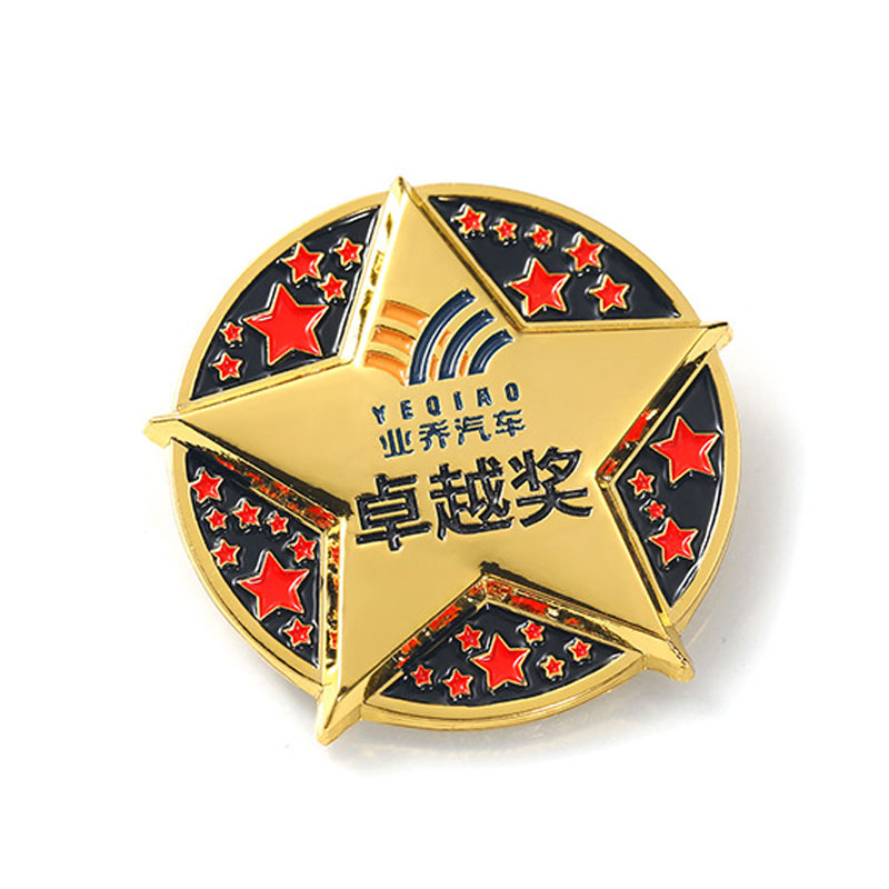 【胸针】企业司徽胸针 校徽荣誉胸章 企业周年庆礼品