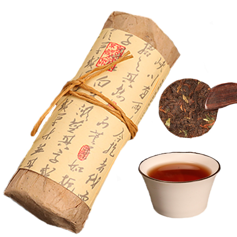 普洱糯米香小沱茶饼 云南熟普洱茶 中秋伴手礼