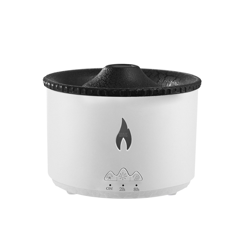 火山香薰机 仿真式火焰喷雾水母喷雾加湿器 创意多功能产品