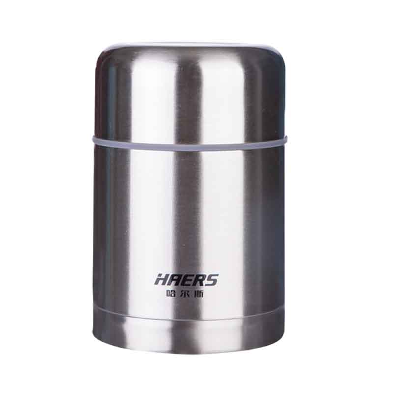 哈尔斯（HAERS）真空焖烧壶600ml 焖烧壶+保温袋+小餐具袋+勺子 家居实用礼品