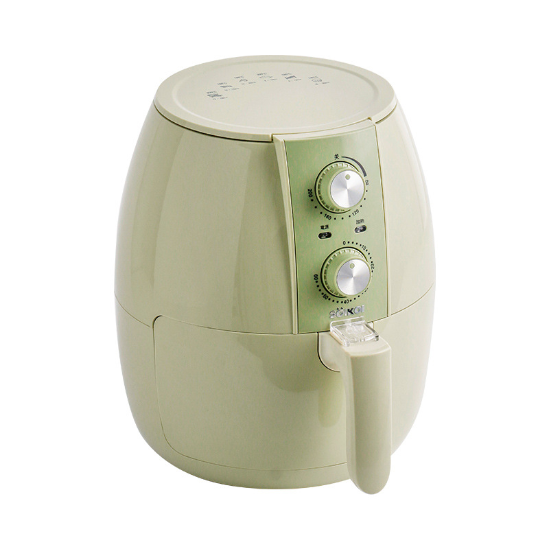 日本司崎库（SOIKOI）小怪兽空气炸锅4L 多功能大容量智能电炸锅 家居礼品