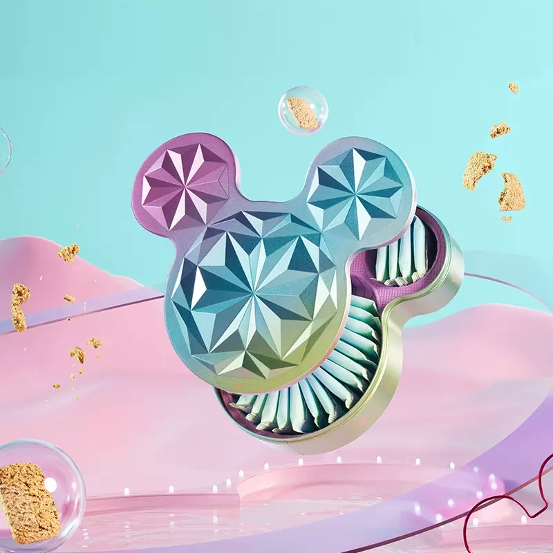 【奇乐星耀】Disney迪士尼 伯爵茶曲奇礼盒300g 年货福利礼品