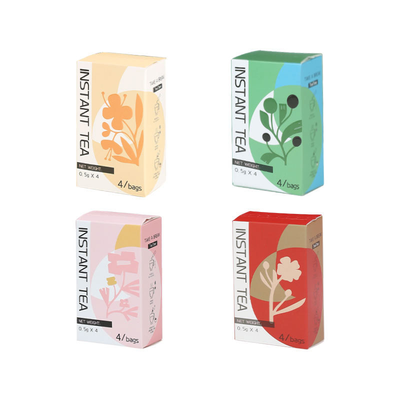 ins风速溶花茶礼盒装    浓厚茶香茶包     盒装茶包礼品