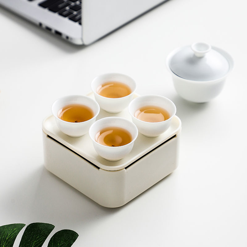 商务简约便携旅行茶具    车载户外茶具套装     活动礼品定制