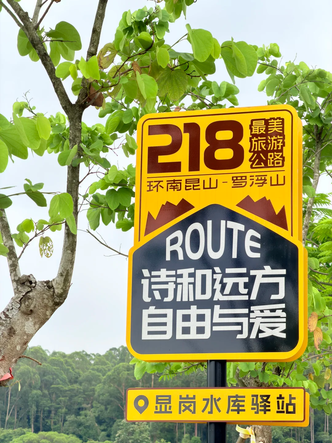 惠州横河"小泪海”显岗水库驿站-最美218公路-长滩艺术村一日游
